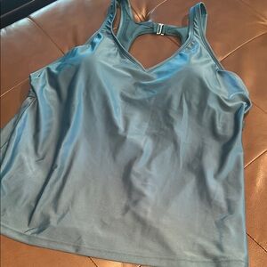Xersion Blue Women's Tankini Swim Top
